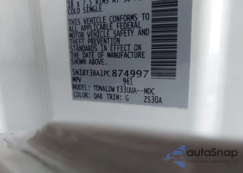 2023 Nissan Rogue Sv Fwd из США, поврежденный, VIN 5N1BT3BA1PC874997